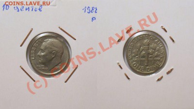 США даймы - типы от Barber до наших дней - 155