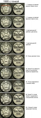 Пластиковые жетоны метро Самары - samara-m-1995b.JPG