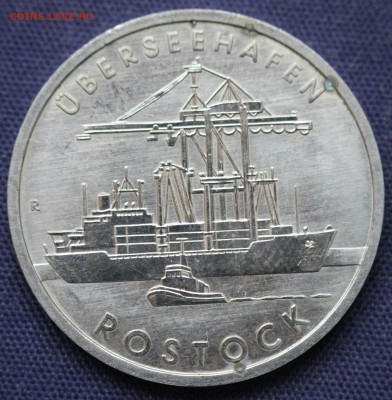 С 1 руб. ГДР 5 марк 1988г. РОСТОК. КОРАБЛЬ до 12.12. в 22-00 - IMG_9090.JPG