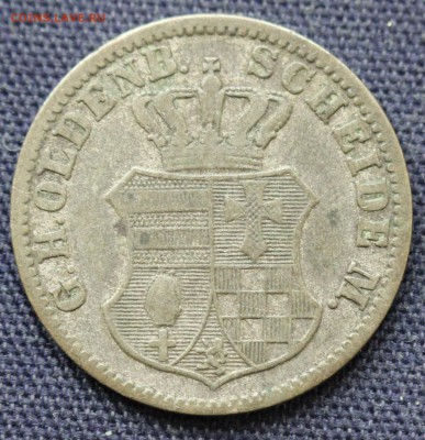 С 1 руб. ГЕРЦОГСТВО ОЛЬДЕНБУРГ 1 грош 1858г. до 12.12. - IMG_9058.JPG