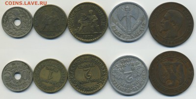 5 монет старой Франции до 09,12 21-30 - France