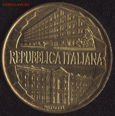 Италия 200 лир 1996 Академия Финансов до 22:00мск 11.12.15 - Италия 200 лир 1996 Академия Финансов -2
