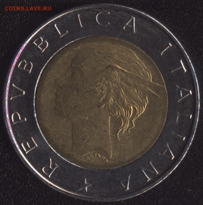 Италия 500 лир 1998 ФАО до 22:00мск 11.12.15 - Италия 500 лир 1998 ФАО -2