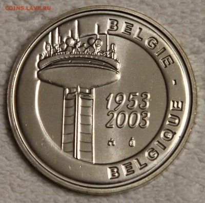 Жетон Бельгия Телевидение 2003 из офиц евронабора до 10.12 - IMG_5507.JPG