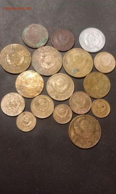17 монет СССР 26-57гг. с рубля до 12.12.15 22-30 мск - image-3ffeebe22fb51e2fb950f07ff293fff4ebb13ff1c7734594d536798ce71f1fa5-V