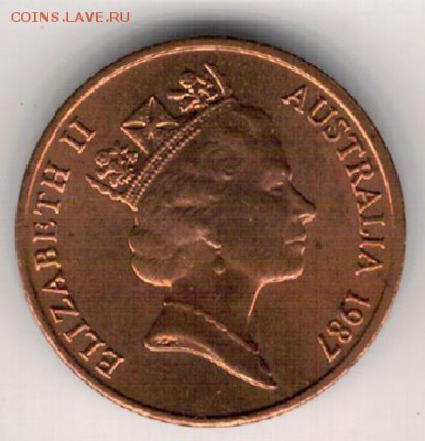 АВСТРАЛИЯ ЦЕНТ 1987 ПОССУМ ДО 10.12.15 (Б341) - 4-а1ц87