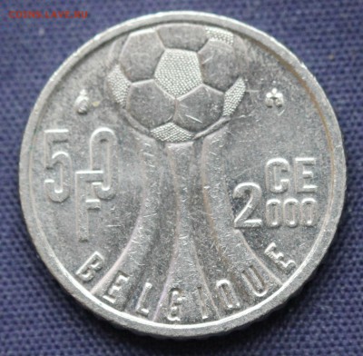 С 1 руб. БЕЛЬГИЯ 50 франков 2000г. ФУТБОЛ до 13.12. в 22-00 - IMG_8988.JPG