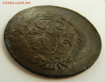 2 копейки 1763 г. СПМ, перечекан до 22.00 ч. МСК 11.12.2015 - 2кП_Р1