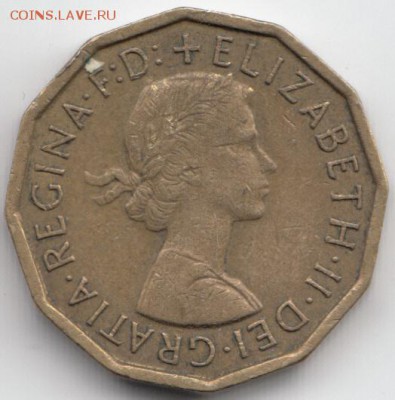 Великобритания 3 пенса 1964 до 12.12.2015 - 28.2