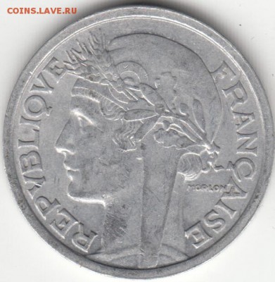 Франция 2 франка 1949 до 12.12.2015 - 31.2