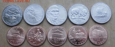 5Х1 цент+5х5центов. США юбилейные.Фикс. 13.12.15 - 1