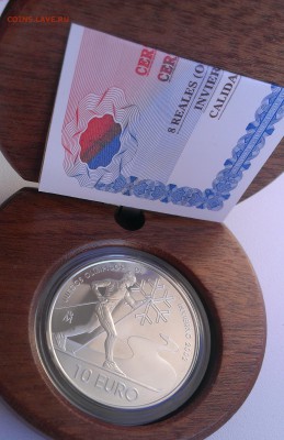 Испания 10 евро 2002 (упаковка, сертификат) - 3000 - IMAG2524