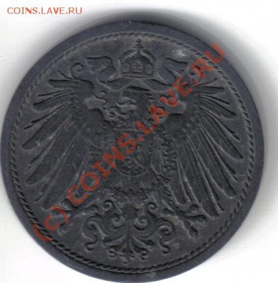 Германия 10 пфенниг 1918 до 19.09 21.00мск - Германия 10 пфенниг 1918-2