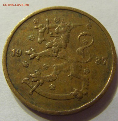 5 пенни 1937 год Финляндия до 12.12.2015 22:00 МСК - 0794.JPG