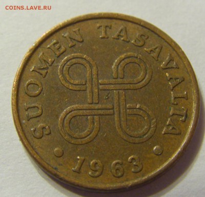 1 пенни 1963 год Финляндия до 12.12.2015 22:00 МСК - 0798.JPG