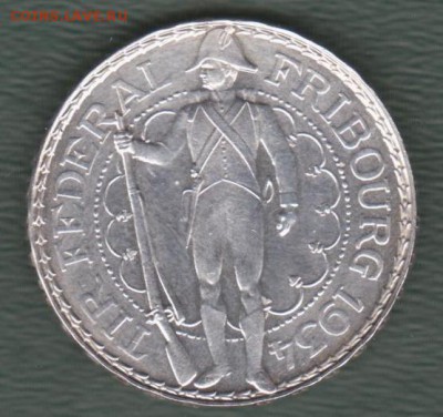 Швейцария, 5 Франков 1934 (12.12) - 2