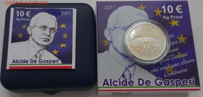 10 евро 2010 Гаспери - 2200 - IMAG2373