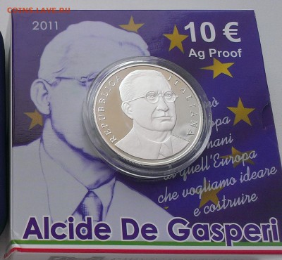 10 евро 2010 Гаспери - 2200 - IMAG2374