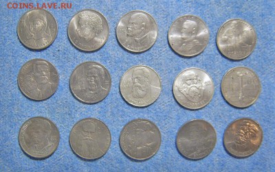 15 юбилейных рублей СССР Ленин-115, Жуков, Пушкин и др. - 1