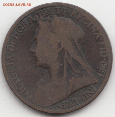 Великобритания 1 пенни 1899 до 12.12.2015 - 80.2