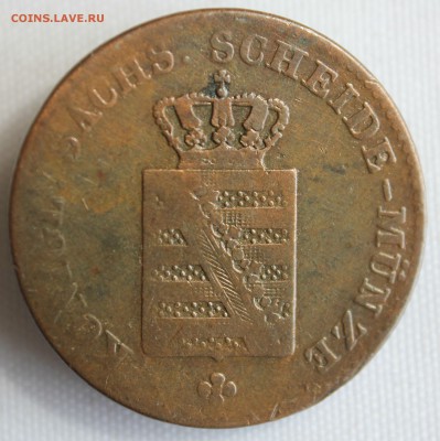 С 1 руб. КОРОЛЕВСТВО САКСОНИЯ 3 пфеннига 1837г. до 14.12. - IMG_6381.JPG