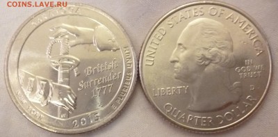 ДК Новинка США 25 ц №30 Саратога Р и D ФИКС 15.12 22.00 - P1210801.JPG
