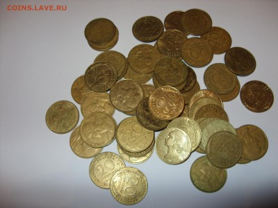 20 сантимов Франция 100 штук по фиксу. - 20 сантимов - 2.JPG