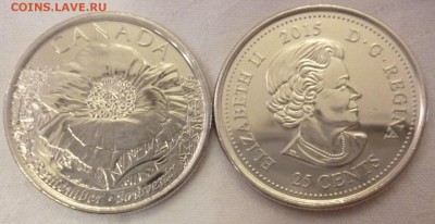 ДК Новинка Канада 25 ц Мак цвет и простая ФИКС 15.12 22.00 - P1210799.JPG