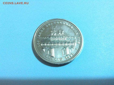 жетон "200 лет Бранденбургским воротам", до 13.12.15г. - IMG_20151027_194917_thumb