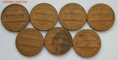 С 1 руб. США 1 цент  7 шт. 1960г.-1969г."D"  до 16.12. в 22 - IMG_9151.JPG