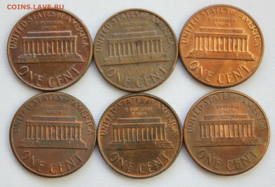 С 1 руб. США 1 цент  6 шт. 1980г.-1988г."D"  до 16.12. в 22 - IMG_9149.JPG