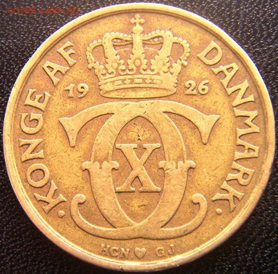 Дания_2 кроны 1926; до 10.12_23.00мск - 9729