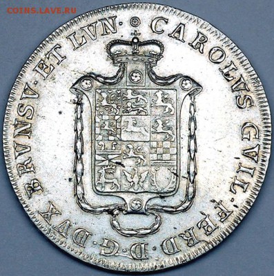 Германия. Брауншвайг_шпециесталер 1790; до 11.12_22.18мск - 10012