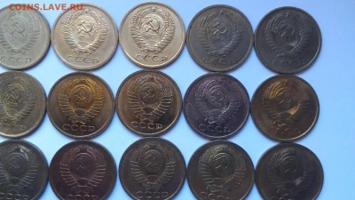 СССР 5 копеек 1961-1991 погодовка 23 монеты - IMAG0334