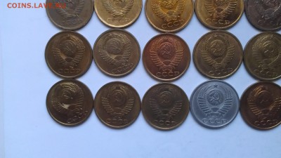 СССР 5 копеек 1961-1991 погодовка 23 монеты - IMAG0366