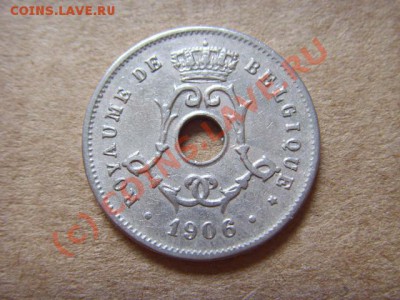 Бельгия 5 сантимов 1906  до 21.09 в 21.00 М - LPIC8073.JPG