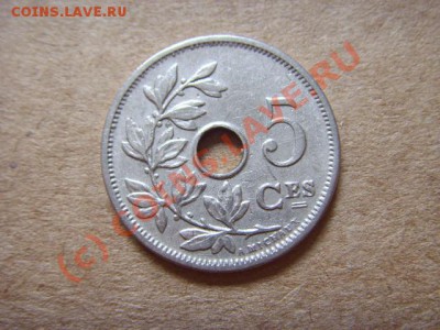 Бельгия 5 сантимов 1906  до 21.09 в 21.00 М - LPIC8072.JPG