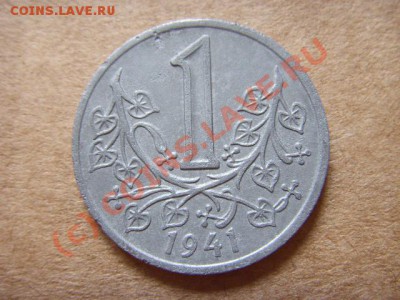 Чехия.Богемия и Моравия 1 крона 1941 до 21.09 в 21.00 М - LPIC8074.JPG