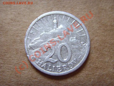 Словакия 20 геллеров 1942 до 21.09 в 21.00 М - LPIC8083.JPG