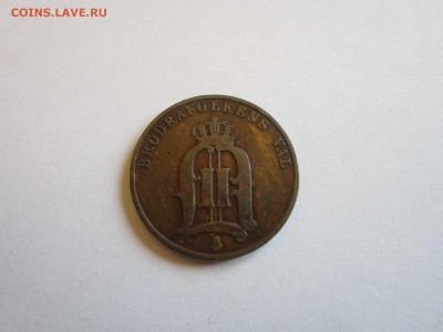 2 оре Швеция 1883 до 15.12 - 1883 1