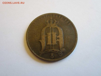 5 оре Швеция 1874 до 15.12 - 1874 1