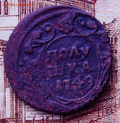 полушка 1749 года - DSC03897.JPG