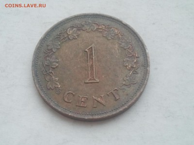 1 цент 1982 года Мальта, большая монета, хорошая - 2015-12-11 12.27.48