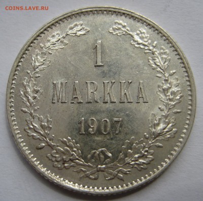 1 марка 1907г. - 1м-172р
