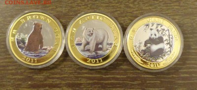 КОРЕЯ - ЦВЕТНЫЕ МЕДВЕДИ наб. 3 шт. до 18.12, 22.00 - Корея медведи 3 шт.