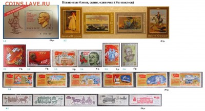 СССР 1981. ФИКС - 1981. Блоки