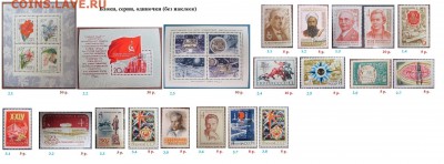 СССР 1971. ФИКС - 1971. Блоки, марки