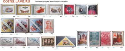 СССР 1971. ФИКС - 1971. Из серий