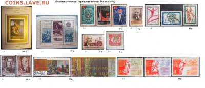 СССР 1970. ФИКС - 1970. Блоки, марки