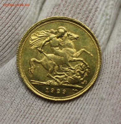 Великобритания 1 соверен 1929 года (золото) "срочно" - IMG_3339.JPG